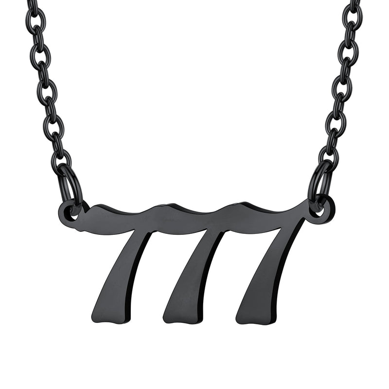 Personalized Angel Number Necklace for