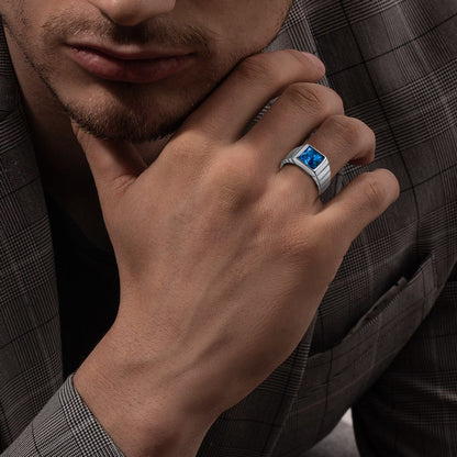 Birthstone Band Ring for