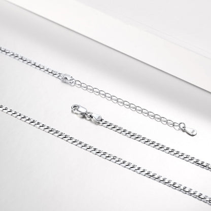 Sterling Silver Chain Link Bracelet for