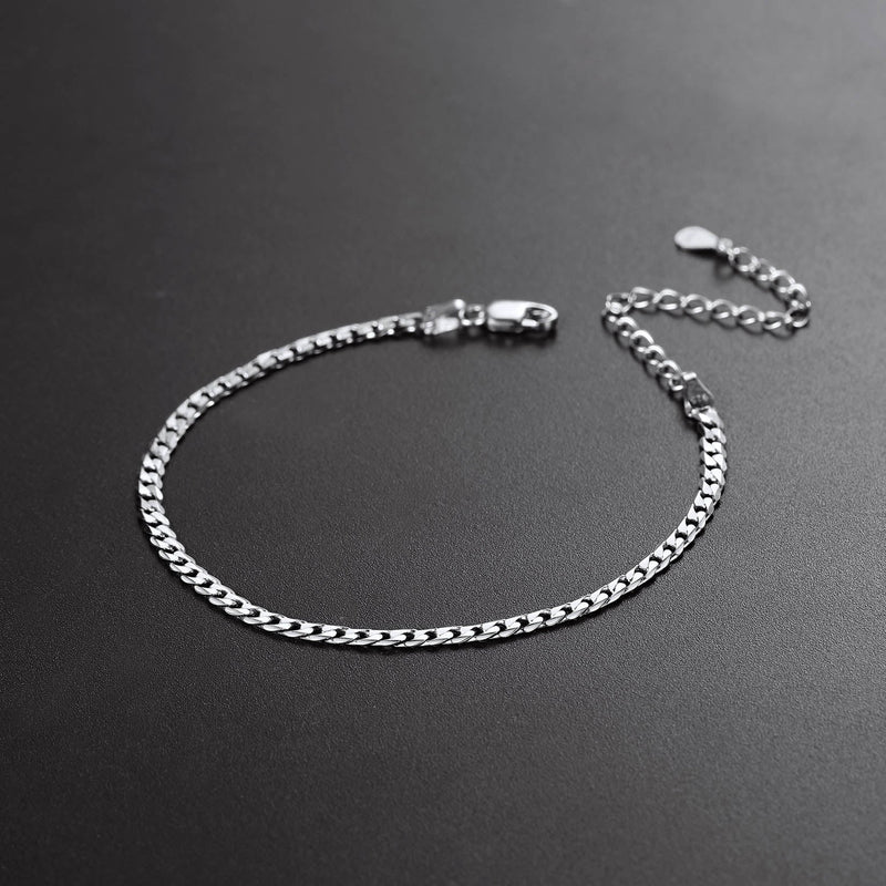 Sterling Silver Chain Link Bracelet for