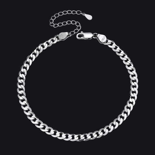 Sterling Silver Chain Link Bracelet for
