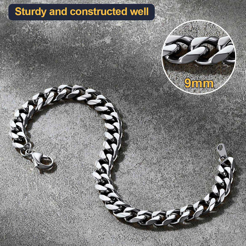 Chunky Cuban Link Chain Bracelets Gift for