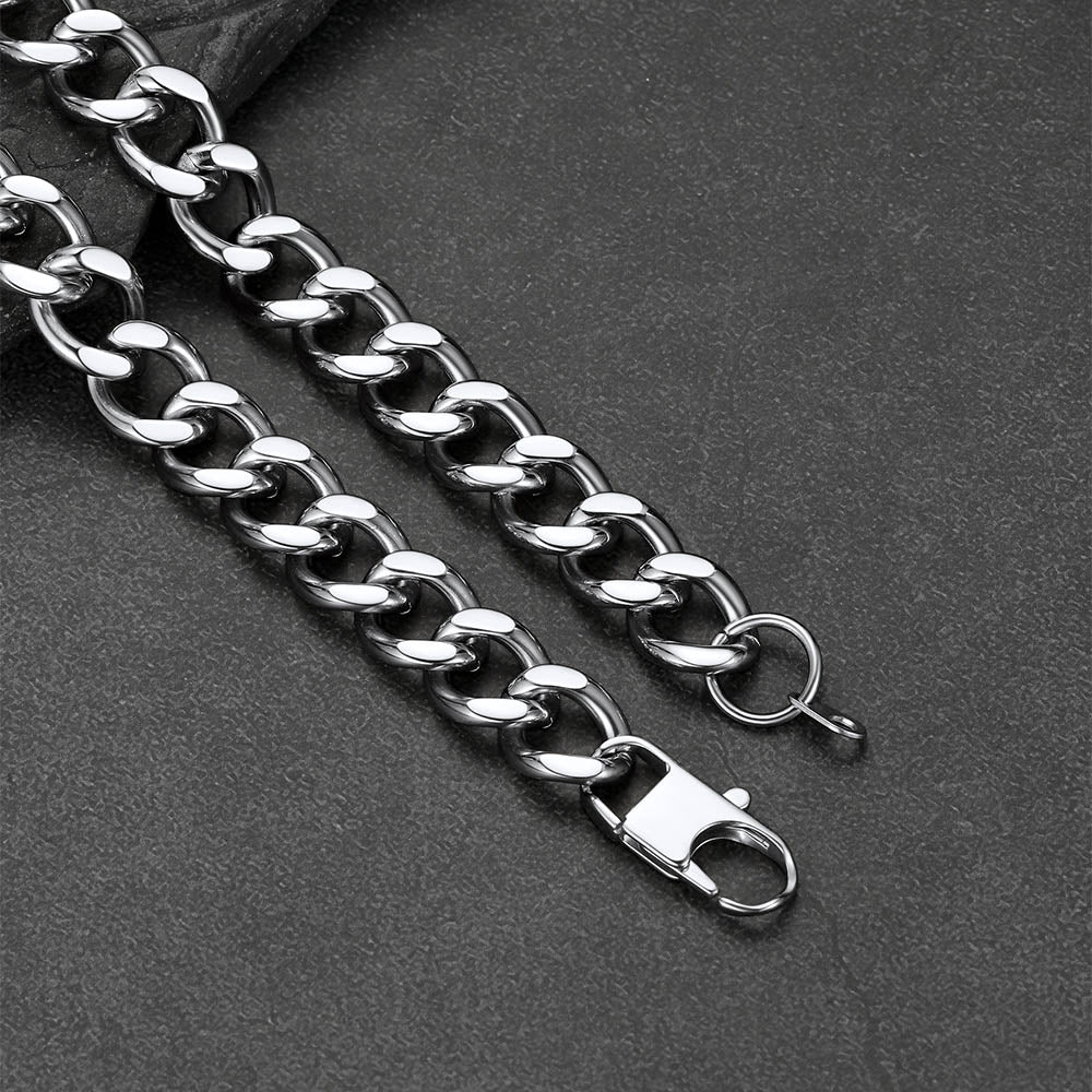Chunky Cuban Link Chain Necklace for