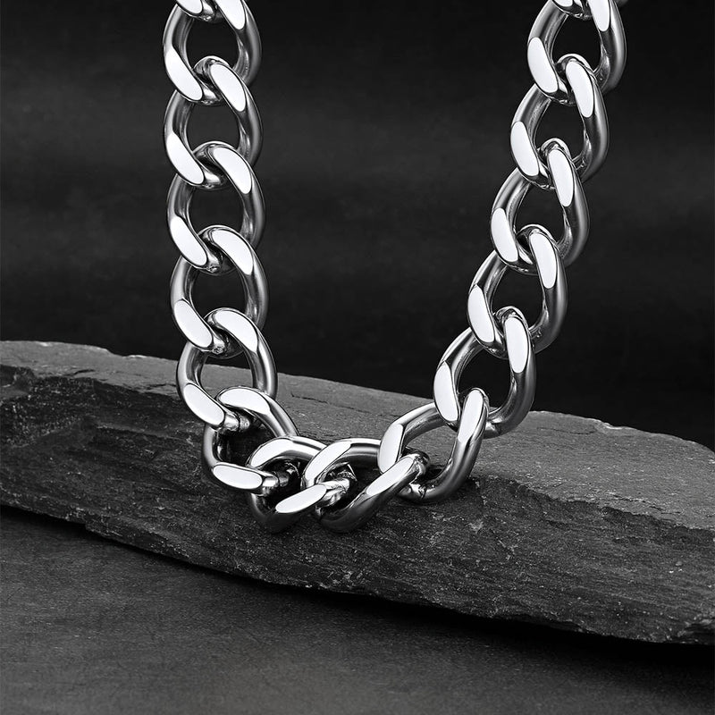 Chunky Cuban Link Chain Necklace for