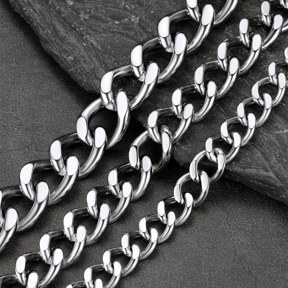 Chunky Cuban Link Chain Necklace for
