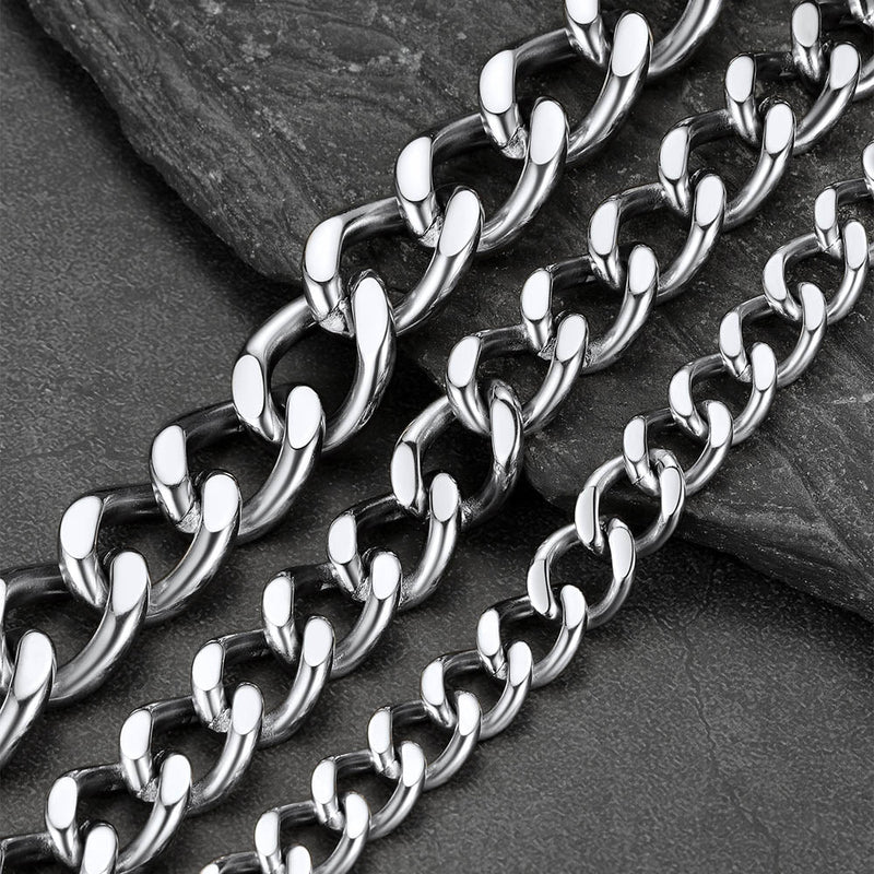 Chunky Cuban Link Chain Necklace for