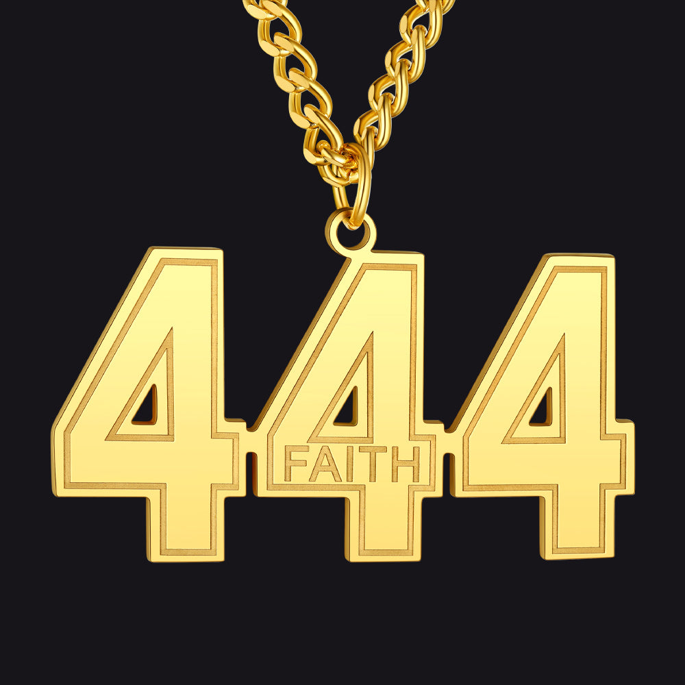 Custom Sports Jersey Number Necklace for Sport Fans, Gift for