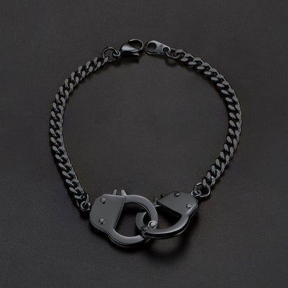 4mm Handcuff Chain Bracelet for Stainless Steel