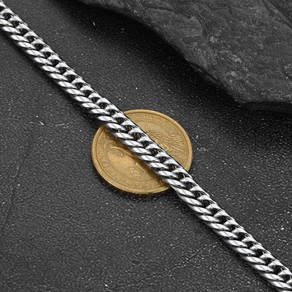 6mm Miami Cuban Link Chain Set for