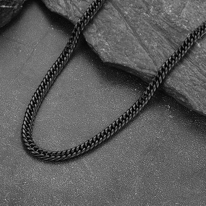 6mm Miami Cuban Link Chain Set for