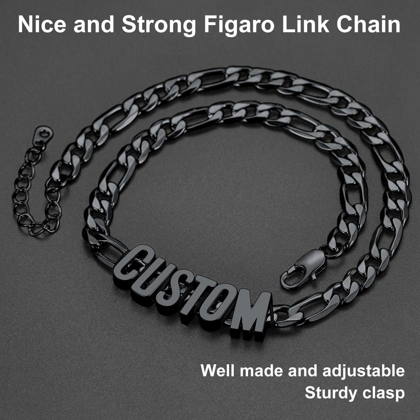 8mm Custom Name Cuban Chain Necklace for