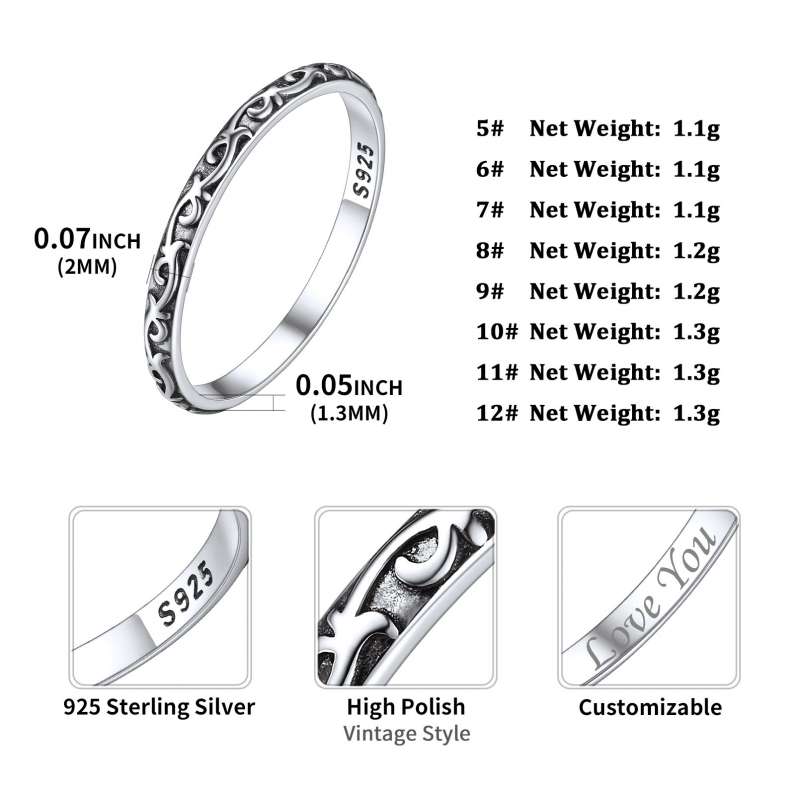 Sterling Silver Celtic Knot Ring for