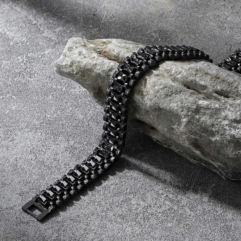 Chunky Watch Strap Link Chain Bracelet for