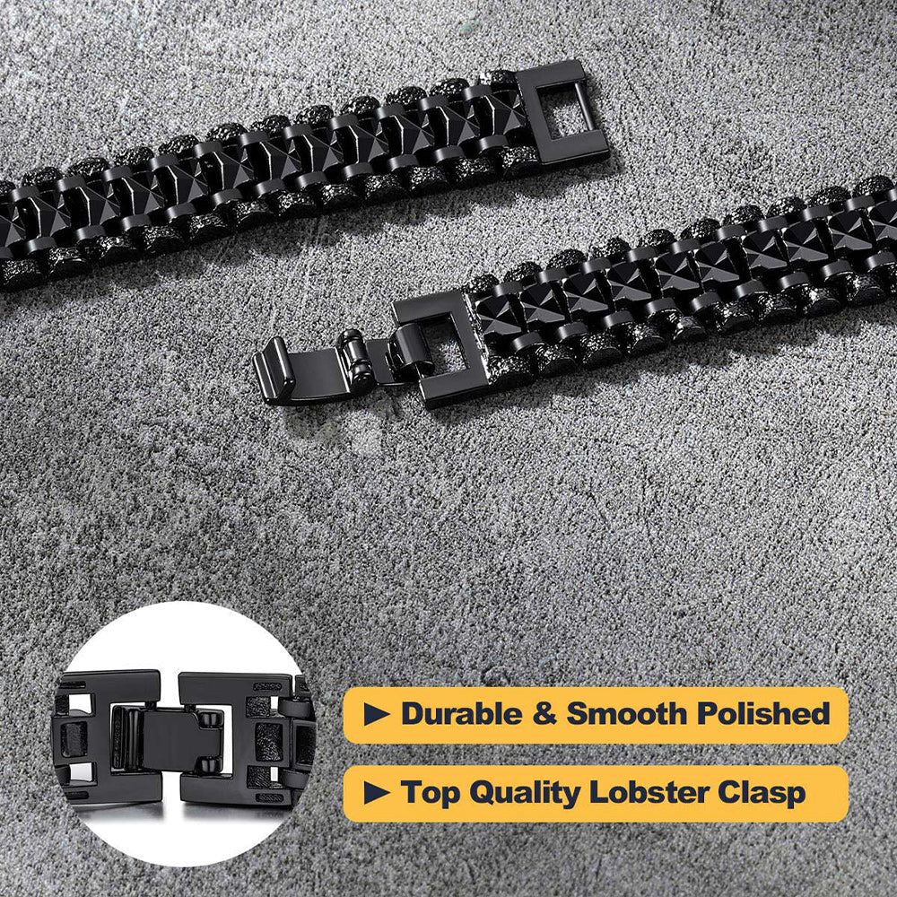 Chunky Watch Strap Link Chain Bracelet for