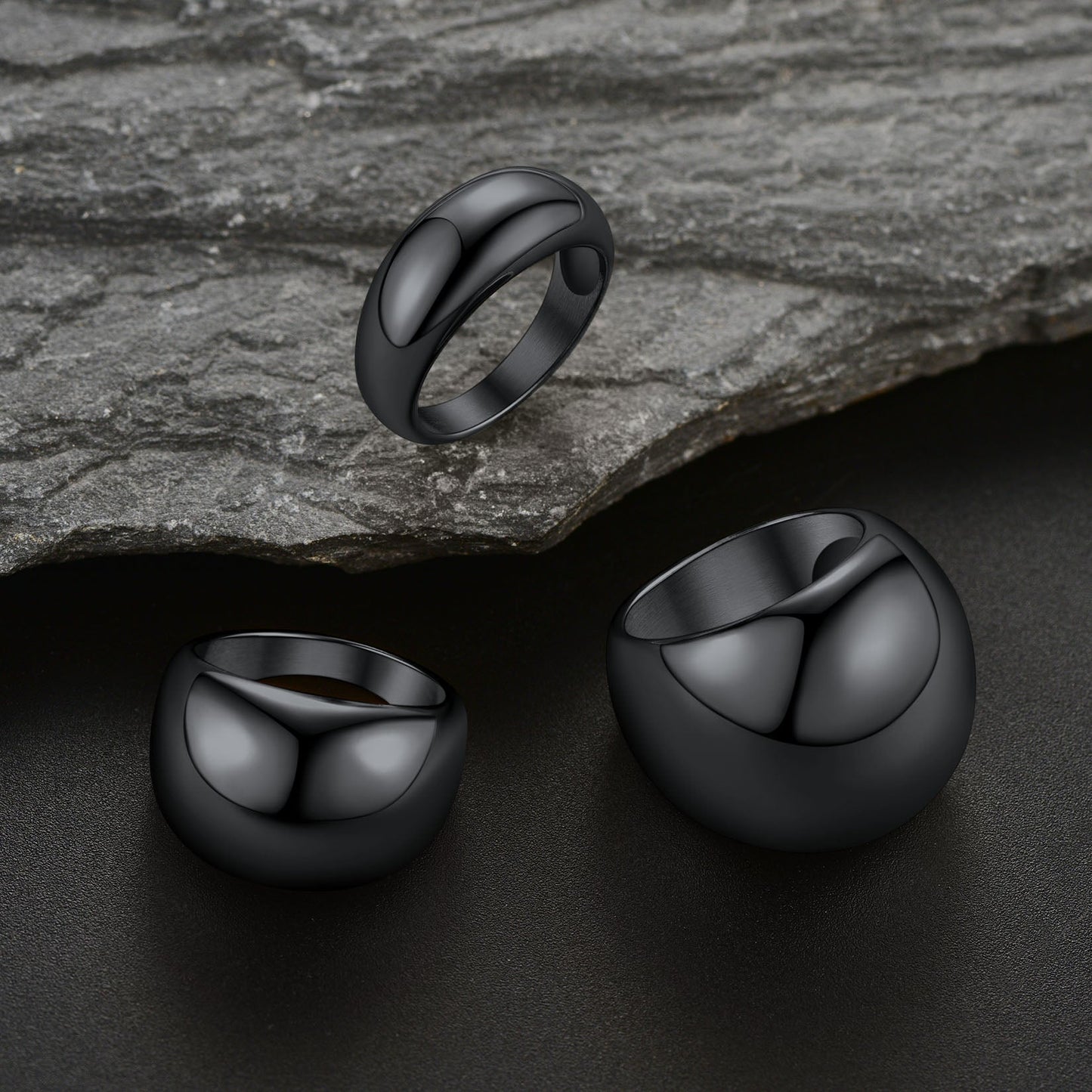 Chunky Dome Statement Ring for , 8/16/23mm Width