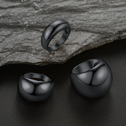 Chunky Dome Statement Ring for , 8/16/23mm Width
