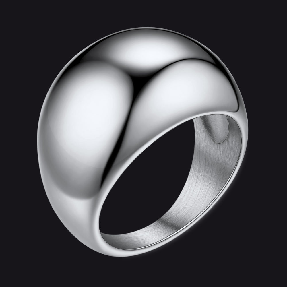Chunky Dome Statement Ring for , 8/16/23mm Width