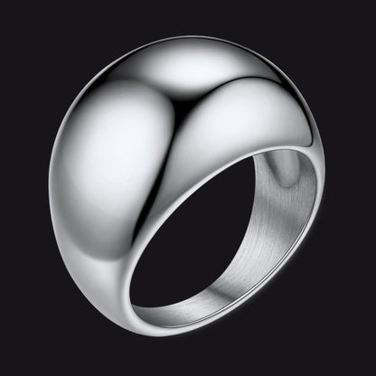 Chunky Dome Statement Ring for , 8/16/23mm Width