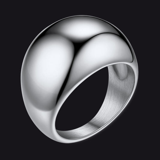 Chunky Dome Statement Ring for , 8/16/23mm Width