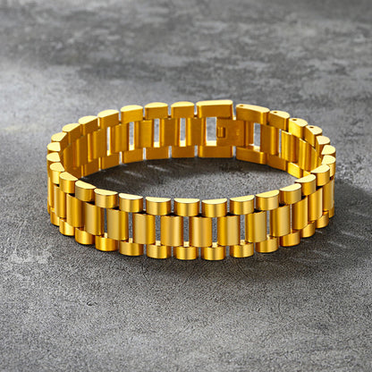 15mm Chunky Watch Band Chain Bracelet Watch Strap Bracelet for