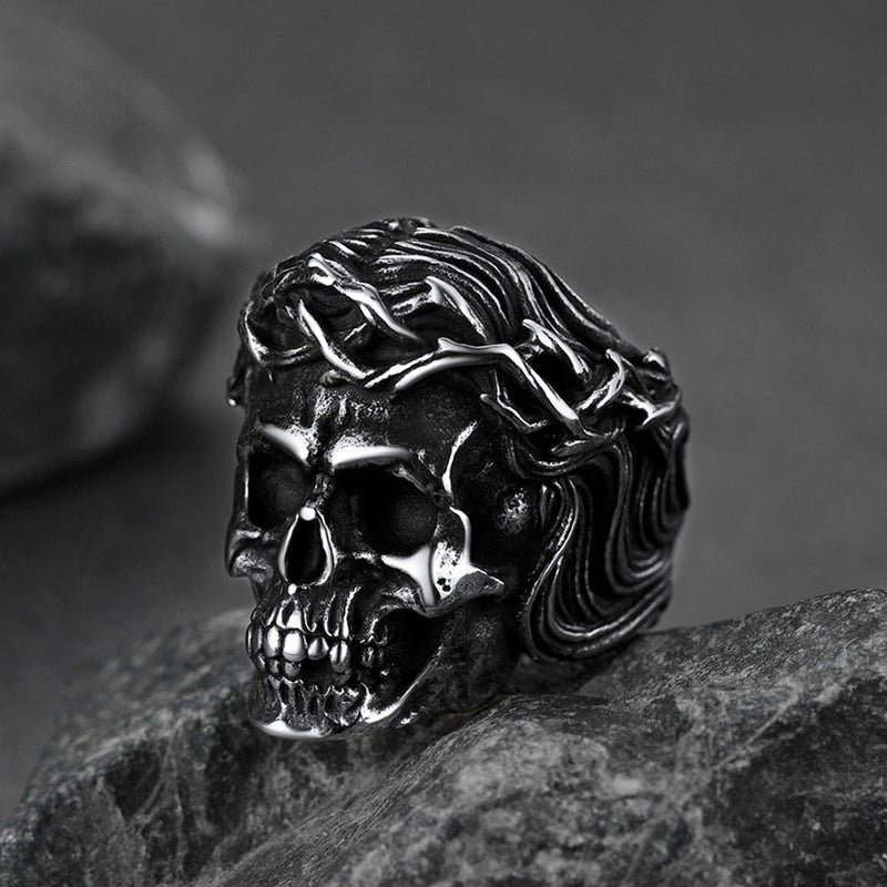 Christian Jesus Crown of Thorns Ring for