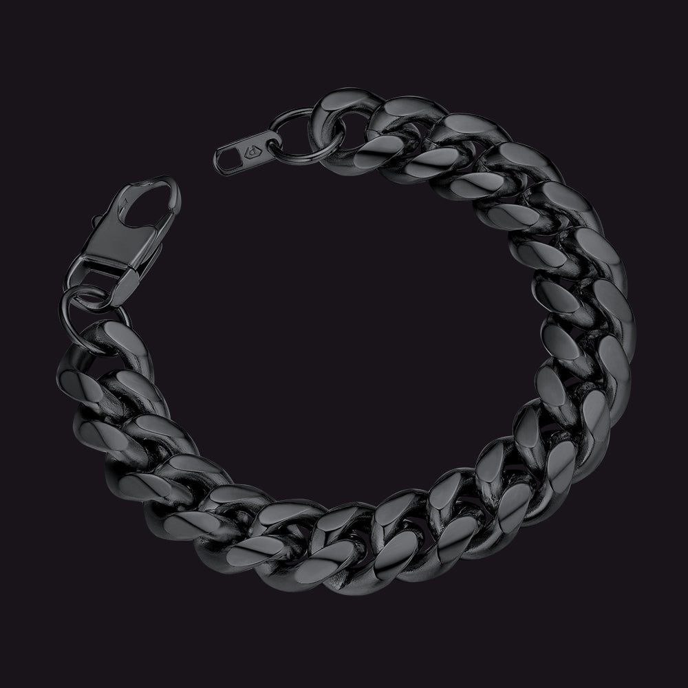 Stainless Steel Cuban Link Curb Bracelet for