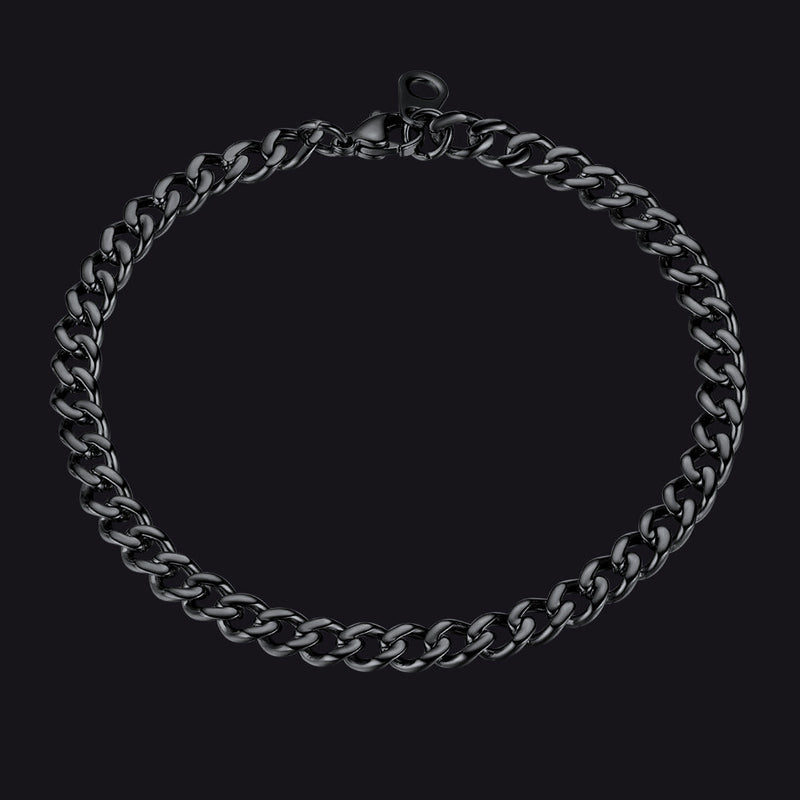 Thick Cuban Chain Link Bracelet for 5/7/9/12mm Width