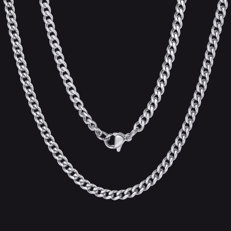 Chunky Miami Curb Cuban Link Chain Necklace for