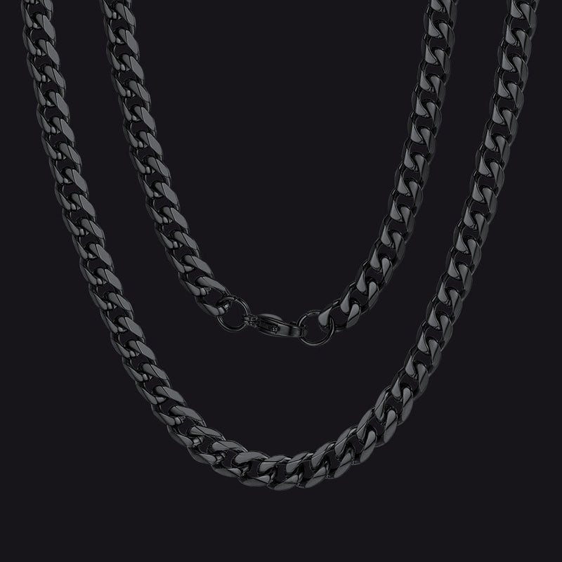 Chunky Miami Curb Cuban Link Chain Necklace for