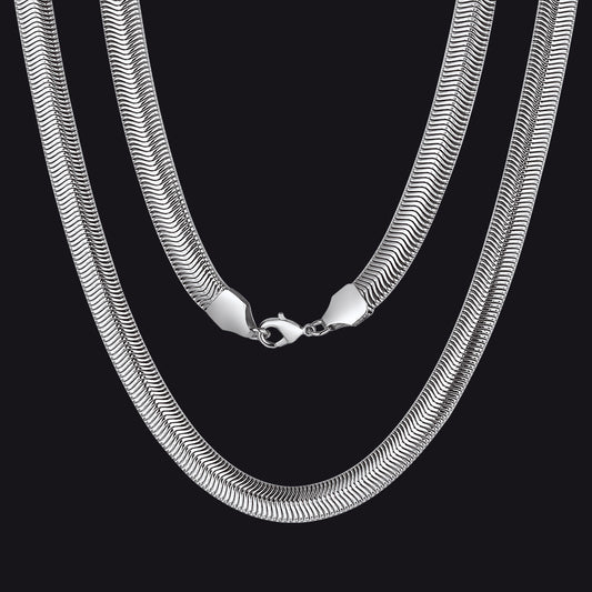 Snake Chain Link Necklace for 8mm
