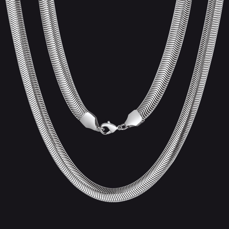 Snake Chain Link Necklace for 8mm
