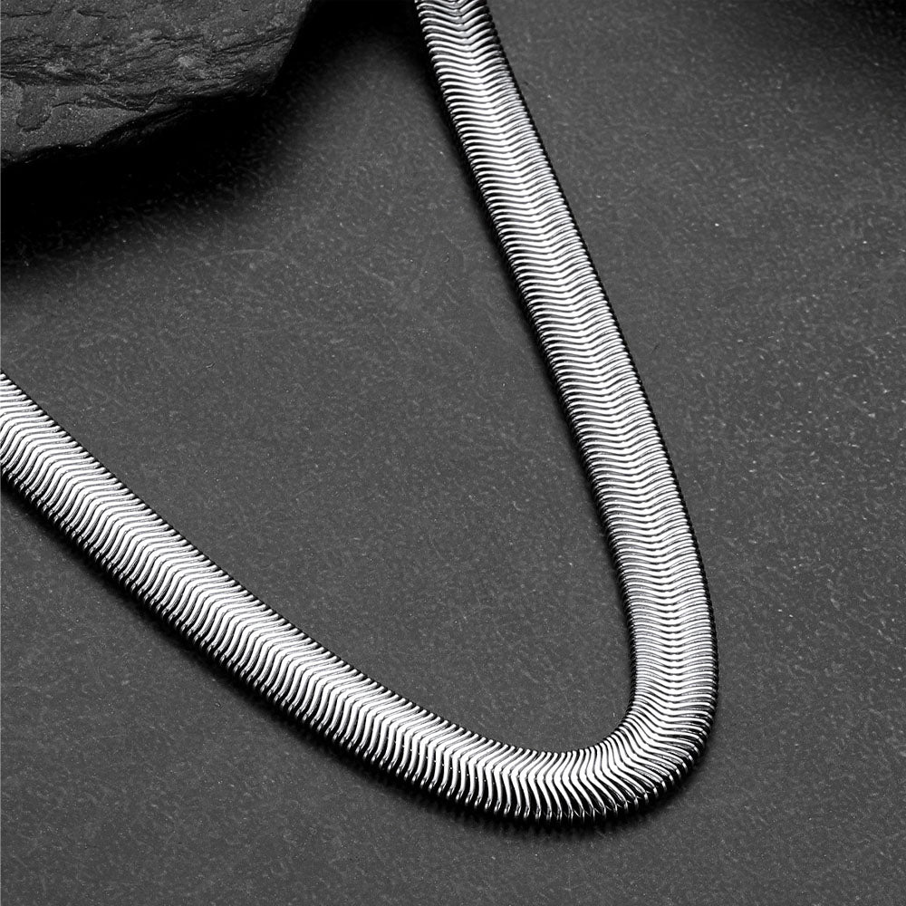 Snake Chain Link Necklace for 8mm