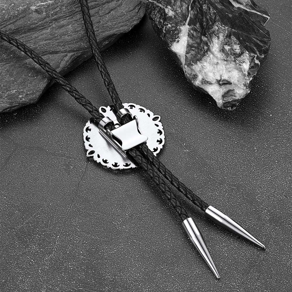 Customized Memorial Wedding Photo Bolo Ties for