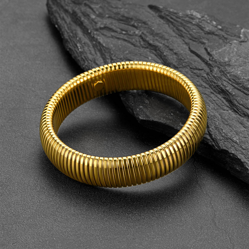 Stretch Chain Bangle Bracelet for , 10/16/20mm Width