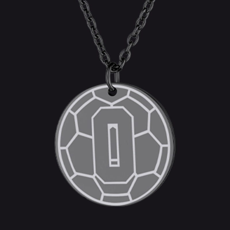 Custom Sports Necklace Jersey Number for & Sport Fans