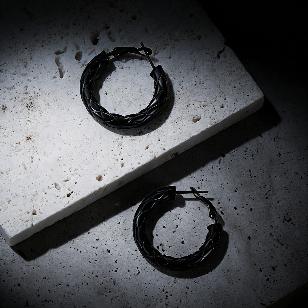 30/40/60/80mm Simple Oversized Hoops Earrings for