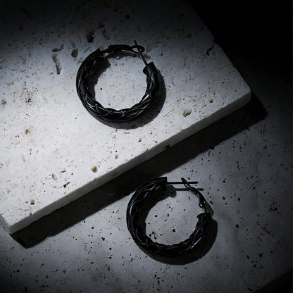 30/40/60/80mm Simple Oversized Hoops Earrings for
