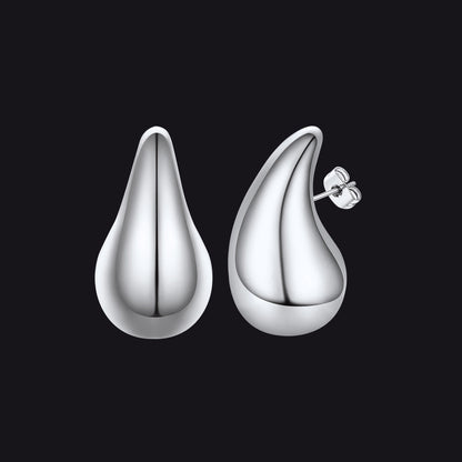 Water Droplets Stud Earrings for 10/20/30mm