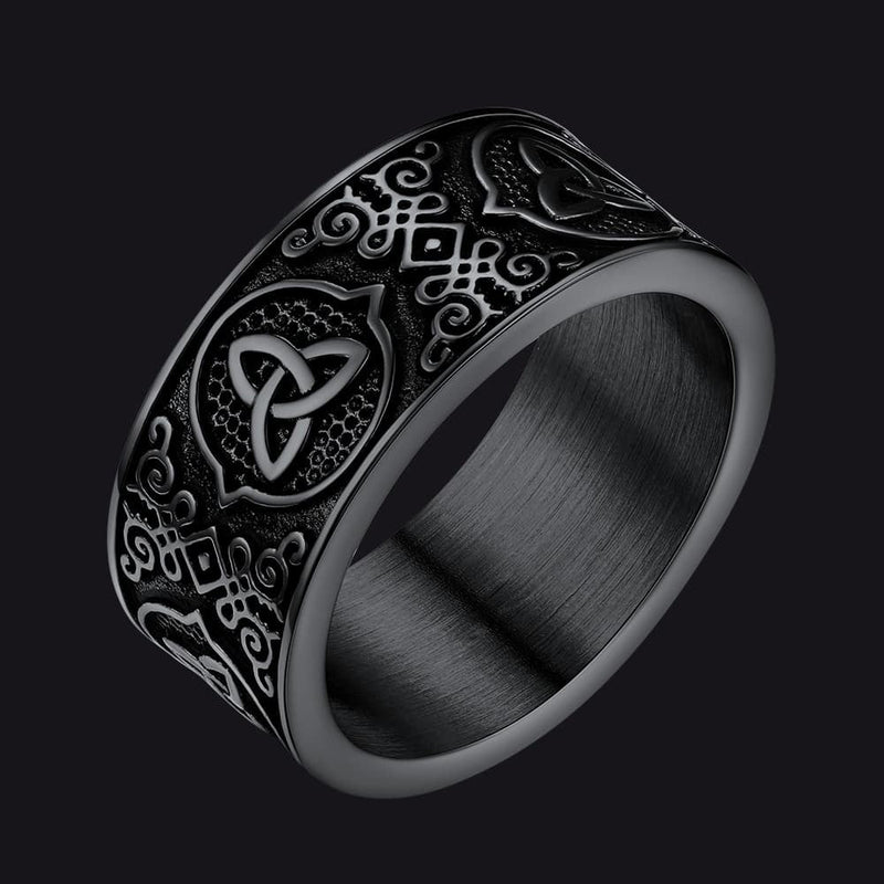 Celtic Knot Band Ring for