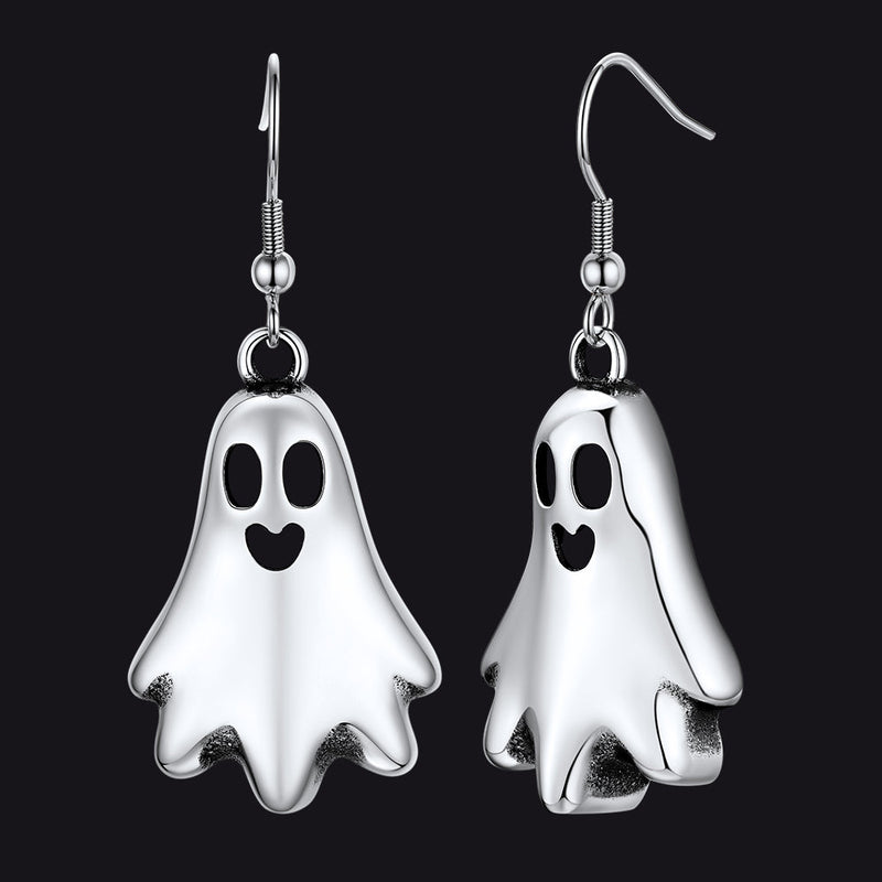 Halloween Ghost Dangle Earrings for
