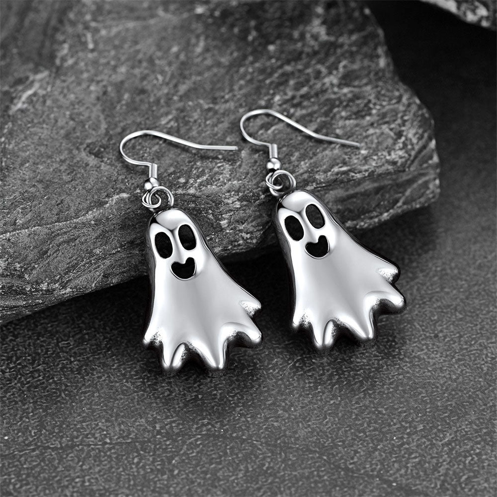 Halloween Ghost Dangle Earrings for