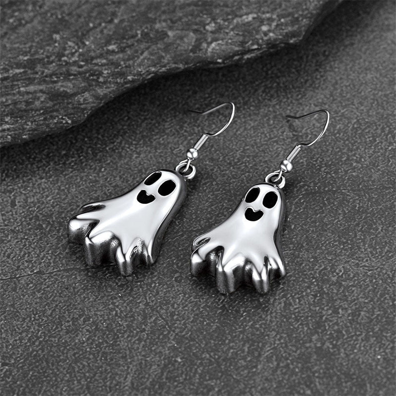 Halloween Ghost Dangle Earrings for
