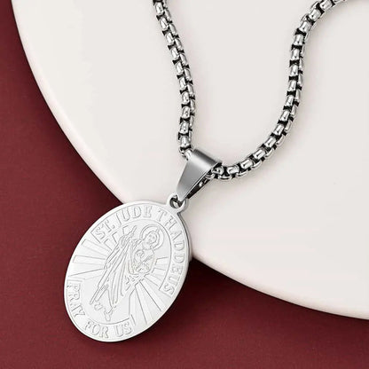 Saint Jude Necklace Patron Saint Medals Pendant