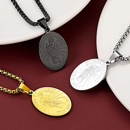 Saint Jude Necklace Patron Saint Medals Pendant