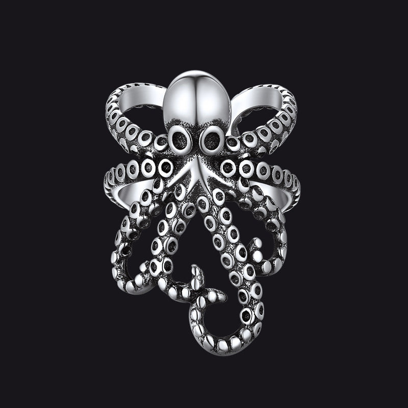 Sterling Silver Octopus Ear Cuff Earring for 1pc