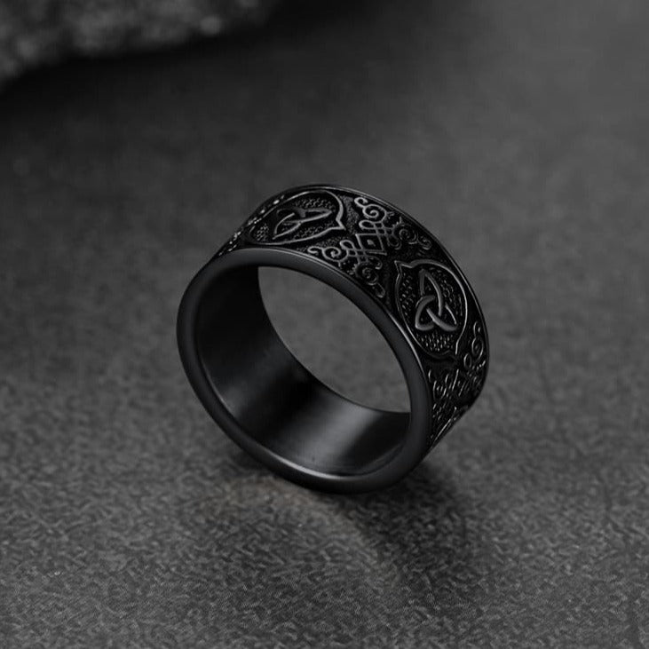 Celtic Knot Band Ring for
