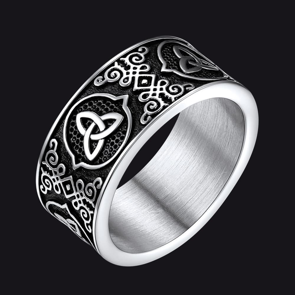 Celtic Knot Band Ring for