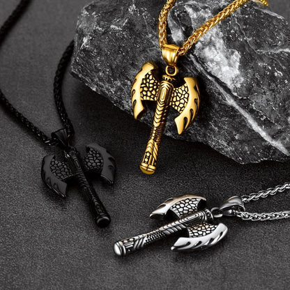 Norse Viking Axe of Perun Necklace Amulet