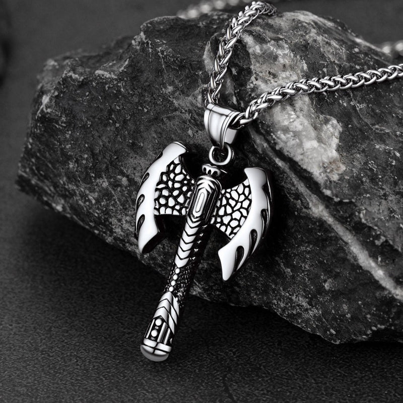 Norse Viking Axe of Perun Necklace Amulet