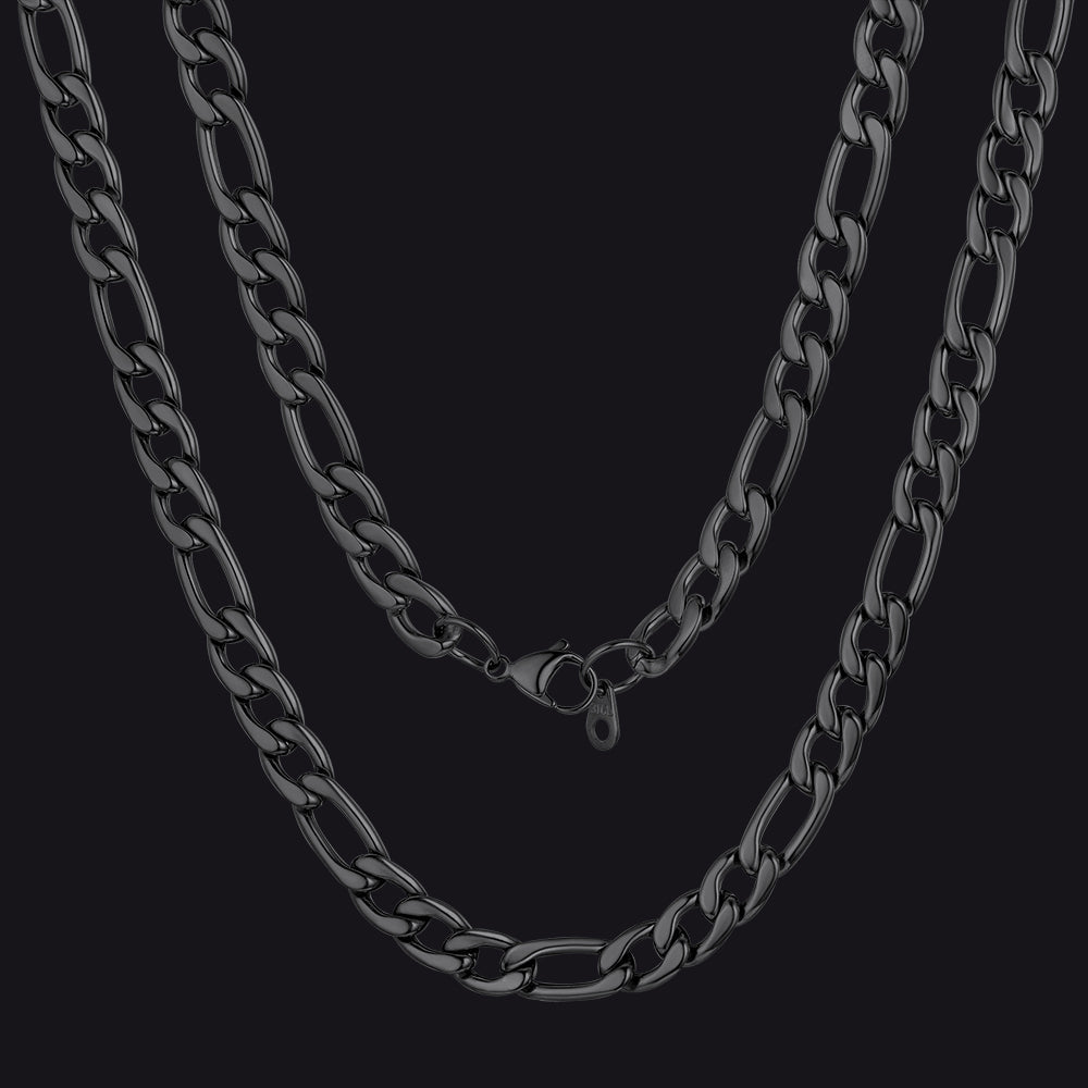 Figaro Link Chain Necklace for